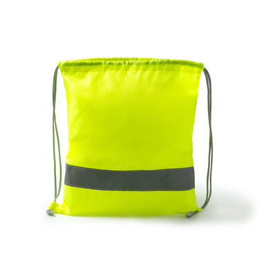 Рюкзак на веревках, цвет флуоресцентный желтый - MO7184S1221- Фото №1