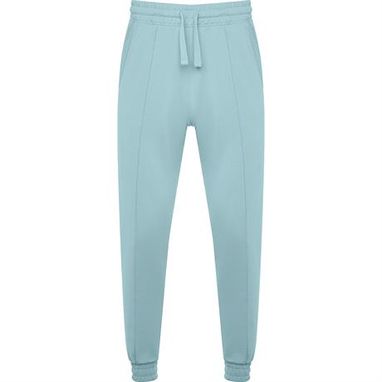 Прямые удлиненные брюки с манжетами на штанинах, цвет выстиранный голубой  размер XS - PA118000126- Фото №1