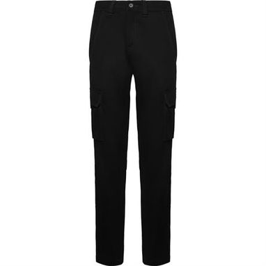 Женские удлиненные брюки с эластаном для легкости движений, цвет черный  размер 38 - PA84075502- Фото №1