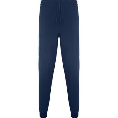 Прямые удлиненные брюки унисекс, цвет морской синий  размер S - PA90860155- Фото №1