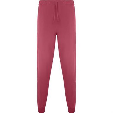 Прямые удлиненные брюки унисекс, цвет темно-розовый  размер M - PA90860278- Фото №1