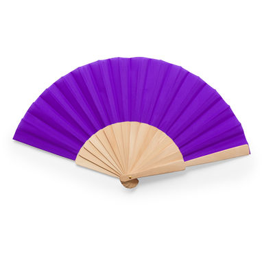 Ручной веер, цвет пурпурный - PF3111S171- Фото №1
