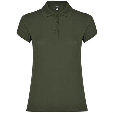 Женская футболка поло с короткими рукавами, цвет venture green  размер S - PO663401152- Фото №1