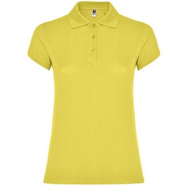 Женская футболка поло с короткими рукавами, цвет amarillo maíz  размер S - PO663401163- Фото №1
