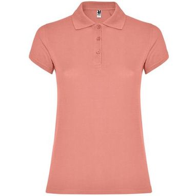 Женская футболка поло с короткими рукавами, цвет clay orange  размер L - PO663403266- Фото №1