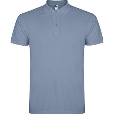 Чоловіча футболка поло з короткими рукавами, колір zen blue  розмір S - PO663801263- Фото №1