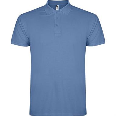 Чоловіча футболка поло з короткими рукавами, колір riviera blue  розмір M - PO663802261- Фото №1