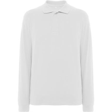 Рубашка·поло с длинным рукавом, цвет белый  размер S - PO84040101- Фото №1