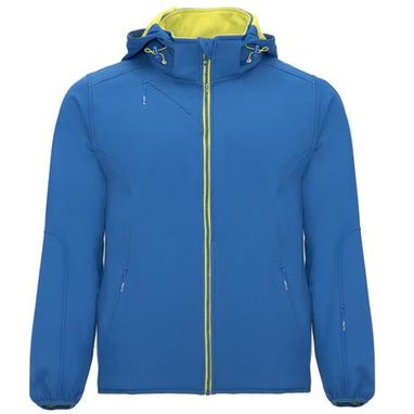 Двухслойная спортивная куртка SoftShell, цвет королевский синий  размер XS - SS64280005- Фото №1