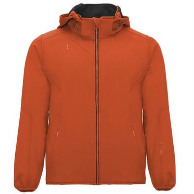 Двухслойная спортивная куртка SoftShell, цвет алый  размер XS - SS642800311- Фото №1