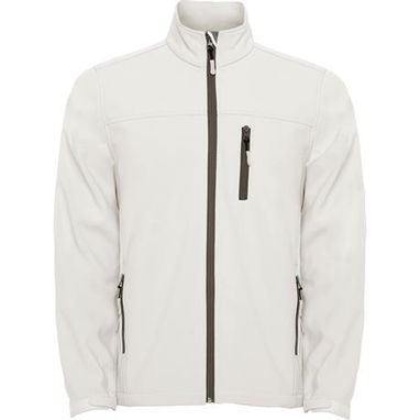 Двухслойная куртка SoftShell, цвет белый жемчуг  размер 3XL - SS643206011- Фото №1