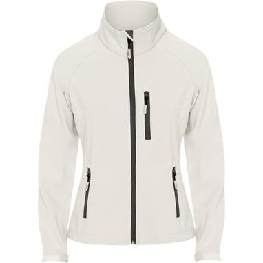 Двухслойная куртка SoftShell, цвет белый жемчуг  размер 3XL - SS643306011- Фото №1