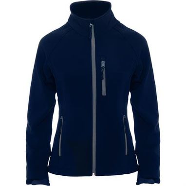 Двошарова куртка SoftShell, колір темно-синій  розмір 3XL - SS64330655- Фото №1