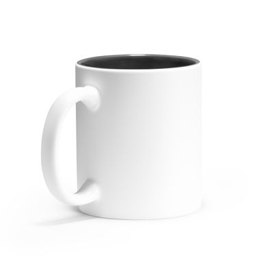Керамическая чашка, цвет черный - TZ3992S102- Фото №1