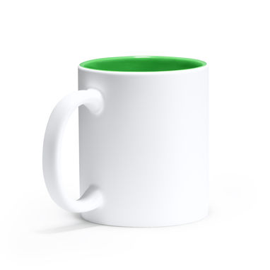 Керамическая чашка, цвет зеленый - TZ3992S1226- Фото №1