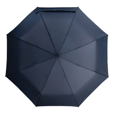 Автоматична вітрозахисна складна парасолька CALYPSO, колір темно-синій - 56-0101270- Фото №1