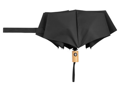 Автоматична вітрозахисна складна парасолька CALYPSO, колір чорний - 56-0101271- Фото №3