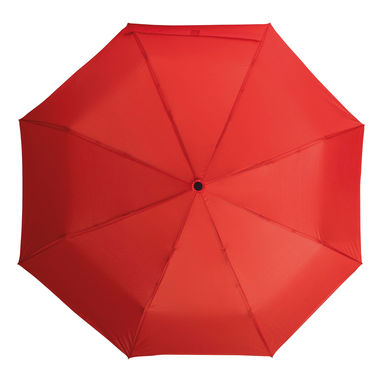 Автоматический ветрозащитный карманный зонт CALYPSO, цвет красный - 56-0101273- Фото №1
