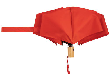Автоматична вітрозахисна складна парасолька CALYPSO, колір червоний - 56-0101273- Фото №3