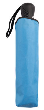 Автоматический ветроустойчивый складной зонт BORA, цвет голубой - 56-0101281- Фото №2