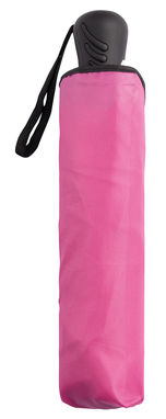 Автоматочна вітростійка складна парасолька, колір темно-рожевий - 56-0101282- Фото №2