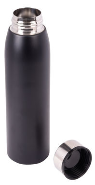 Бутылка термическая MUSCULAR, цвет чёрный - 56-0304290- Фото №1