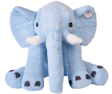 Великий плюшевий слон LOUNIS, колір синій - 56-0502622- Фото №1