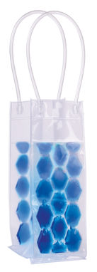 Сумка-холодильник ICE CUBE, колір синій,прозорий - 56-0606169- Фото №1