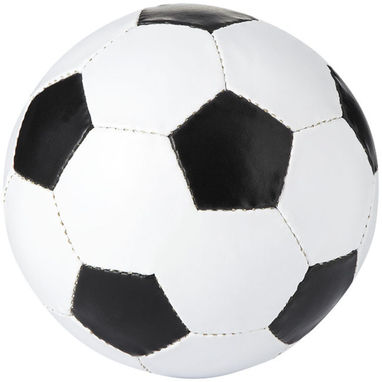 Мяч футбольный Curve, цвет белый, сплошной черный - 19544168- Фото №1