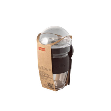 JOYCUP BREAKFAST. Стакан для йогурту 250мл, колір темно-коричневий - 34841-121- Фото №3