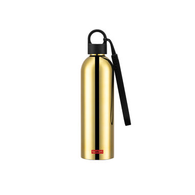 MELIOR STEEL Двухстенная бутылка для воды 500мл, цвет золотой - 34843-117- Фото №1