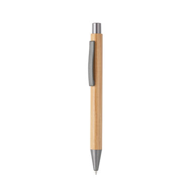 ELLIOT Шариковая ручка из бамбука, цвет натуральный - 81009-160- Фото №2