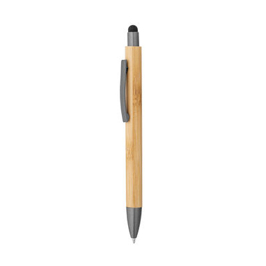 ZOLA. Бамбукова кулькова ручка, колір gun metal - 91770-147- Фото №2