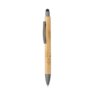 ZOLA Шариковая ручка из бамбука, цвет металлик - 91770-147- Фото №3