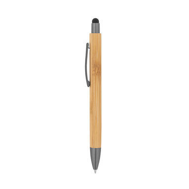 ZOLA. Бамбукова кулькова ручка, колір gun metal - 91770-147- Фото №5