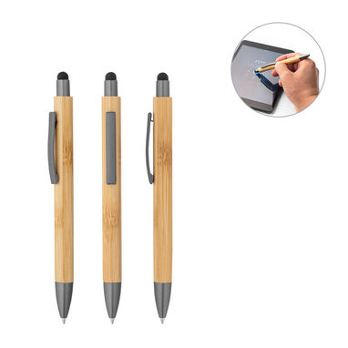 ZOLA Шариковая ручка из бамбука, цвет металлик - 91770-147- Фото №6
