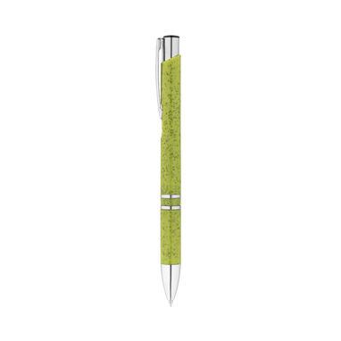 BETA WHEAT Шариковая ручка из волокон пшеничной соломы и ABS, цвет светло-зеленый - 91771-119- Фото №3