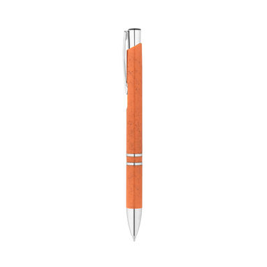 BETA WHEAT Шариковая ручка из волокон пшеничной соломы и ABS, цвет оранжевый - 91771-128- Фото №3