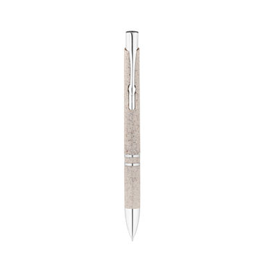 BETA WHEAT Шариковая ручка из волокон пшеничной соломы и ABS, цвет натуральный светлый - 91771-150- Фото №1