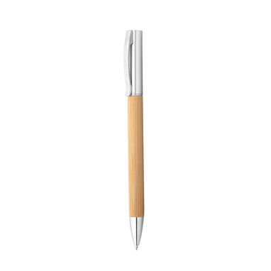 BEAL Шариковая ручка из бамбука, цвет натуральный - 91774-160- Фото №2