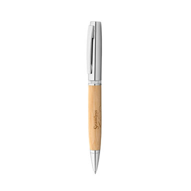 FUJI Шариковая ручка из бамбука, цвет натуральный - 91775-160- Фото №3