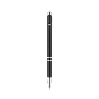 Den Шариковая ручка из переработанного алюминия, цвет черный - 91777-103- Фото №3
