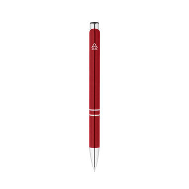 Den Шариковая ручка из переработанного алюминия, цвет красный - 91777-105- Фото №3