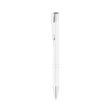 Den Шариковая ручка из переработанного алюминия, цвет белый - 91777-106- Фото №2