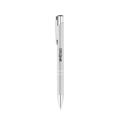 Den Шариковая ручка из переработанного алюминия, цвет сатин серебро - 91777-127- Фото №5