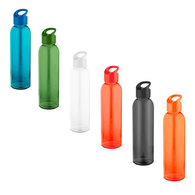 PORTIS GLASS Стеклянная бутылка 500 мл, цвет оранжевый - 94315-128- Фото №2