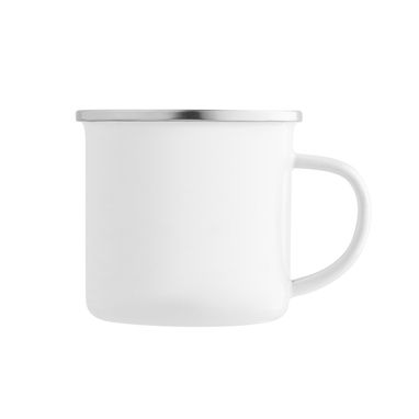 GOTZE SUB. Емальована чашка, колір білий - 94319-106- Фото №1
