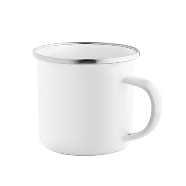 GOTZE SUB. Емальована чашка, колір білий - 94319-106- Фото №3