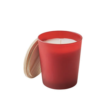 DUVAL. Ароматична свічка, колір червоний - 95075-105- Фото №3