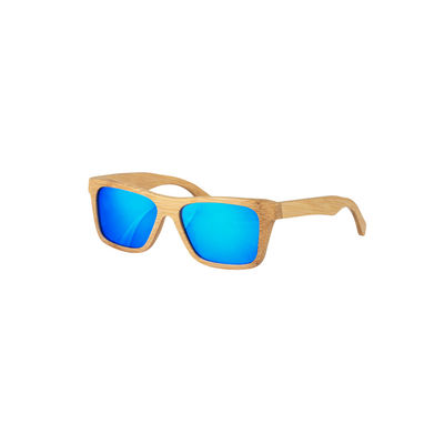 SANIBEL Бамбуковые солнцезащитные очки, цвет натуральный - 98140-160- Фото №4